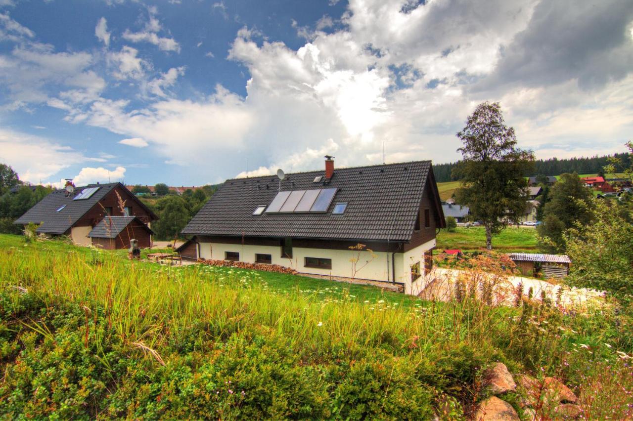 Wellness Chata Kastanek Kvilda Exteriér fotografie